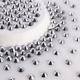 Silver Glass HotFix Rhinestones WholesaleRhinestone